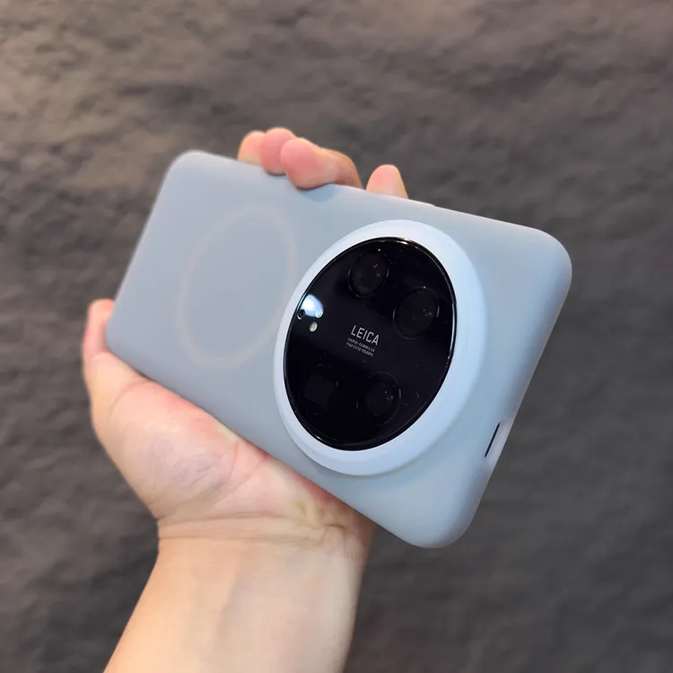 果冻液态硅胶适用小米15ultra手机壳磁吸纯色防摔mi15/14pro软q弹