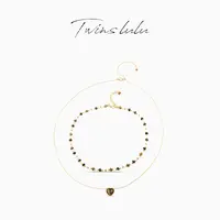 TWINS LULU 镀k金 【春上新】暮色油画轻奢项链TSJ9289