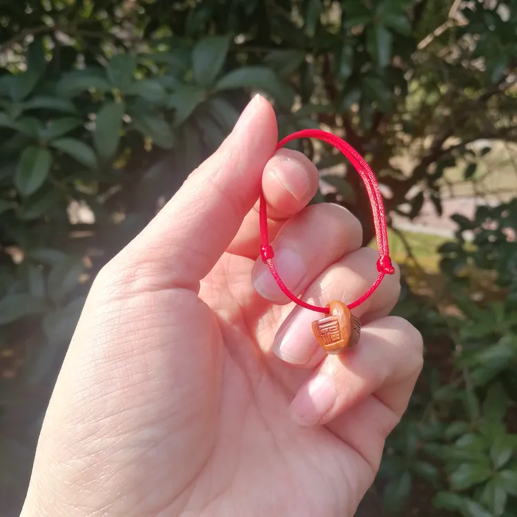 第036款式花叶桃篮野生桃核手工雕刻桃篮系列