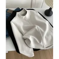 【小蛮腰&防风糯米外套】巨软！立领小蛮腰设计双拉链休闲外套806