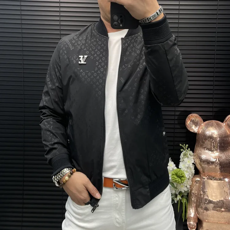 秋季新品男士时尚潮流夹克外套179修身棒球领韩版帅气百搭
