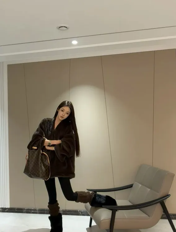 『小李专属』本命欧貂 清冷老钱慵懒松弛不挑人披肩款百搭冬季外套