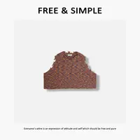 Free&Simple-‘极光’早秋款小众设计师款百搭休闲彩色马甲-251001