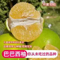 云南哀牢山巴巴西柚青皮葡萄柚现摘现发翡翠柚孕妇新鲜水果礼盒云南省