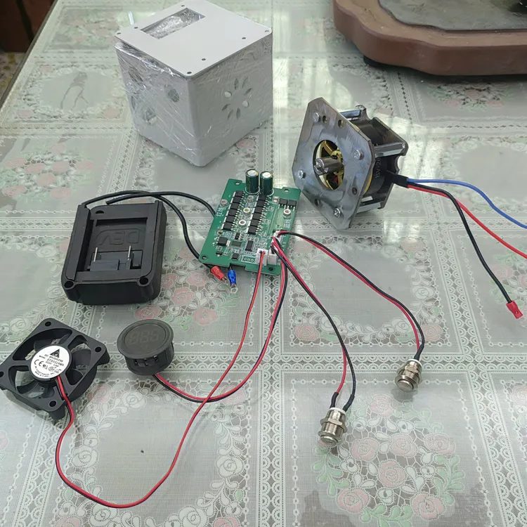 飞越迷你真空泵 改锂电套件  改锂电配件  套件全新无刷电机