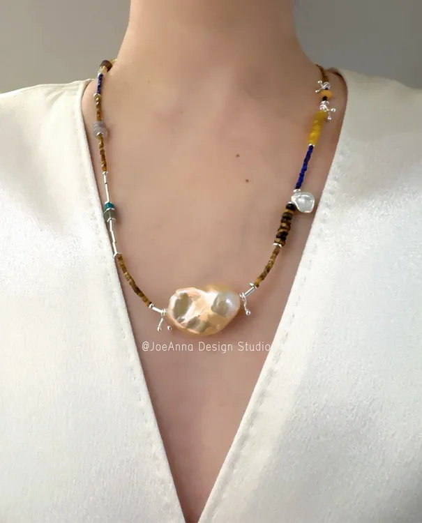 链子925银 925银尾链JoeAnna【自在】设计感小众时尚项链6933