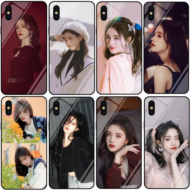 任意型号鞠婧祎手机壳适用于oppovivoreno6华为荣耀小米16荣耀50v