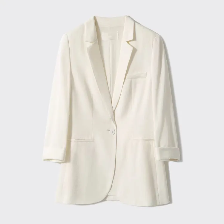 特！门店27&8！通勤必备！纯色简约百搭女士西装外套L71681