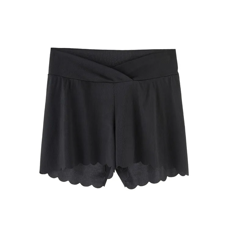 孕妇安全裤夏薄款冰丝无痕外穿打底裤防走光怀孕期蕾丝大码舒适