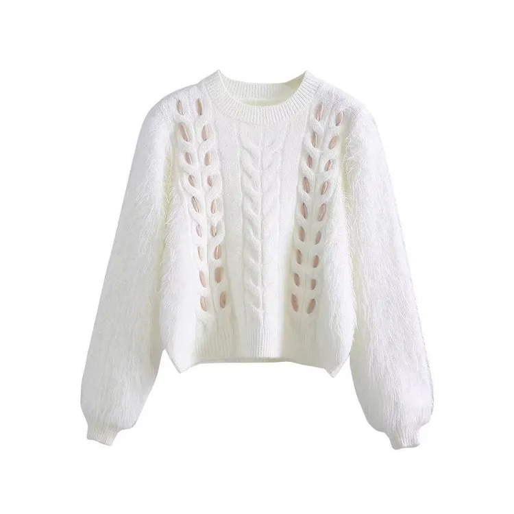 8002休闲超好看毛衣春秋冬季韩版洋气2025新款女上衣爆款