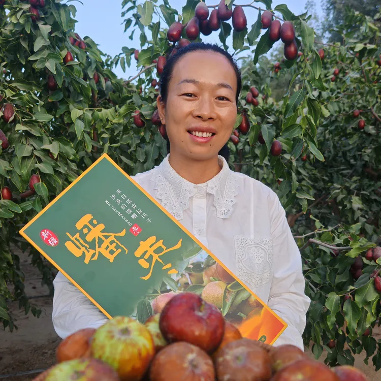 新疆大漠蟠枣丑枣现摘现发产地直发顺丰空运包邮