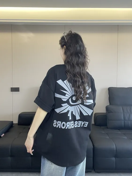 到位男装25ss春夏300g美式休闲百搭休闲恶魔之眼短袖T恤89188