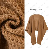Nancy Lara 时尚百搭针织羊毛披肩 NL248X1139