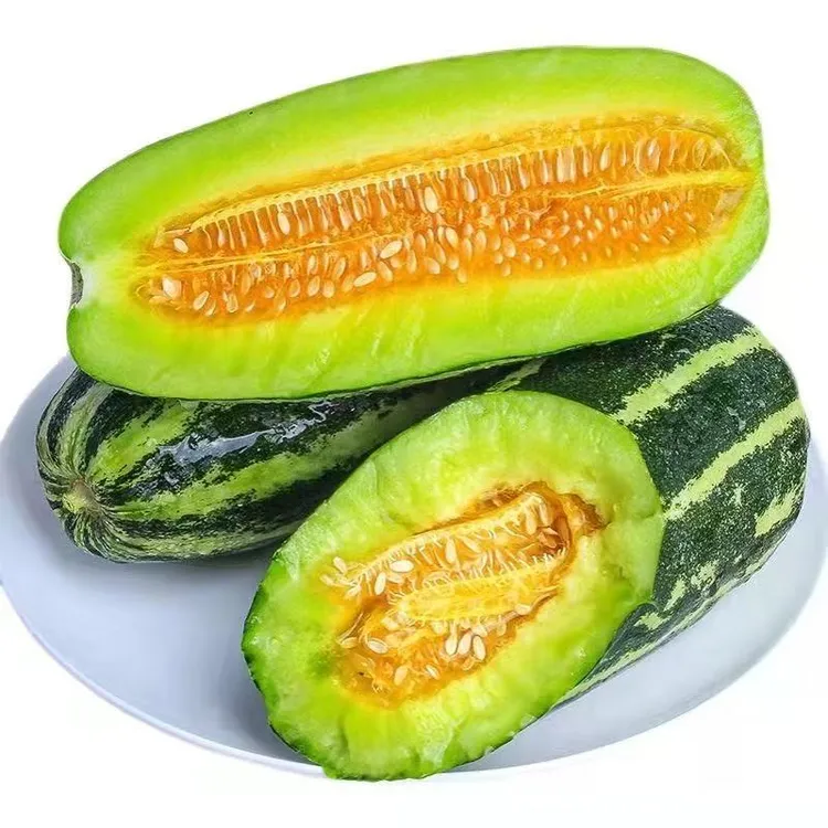 博洋9号甜瓜羊角蜜新鲜香甜多汁当季带箱5斤