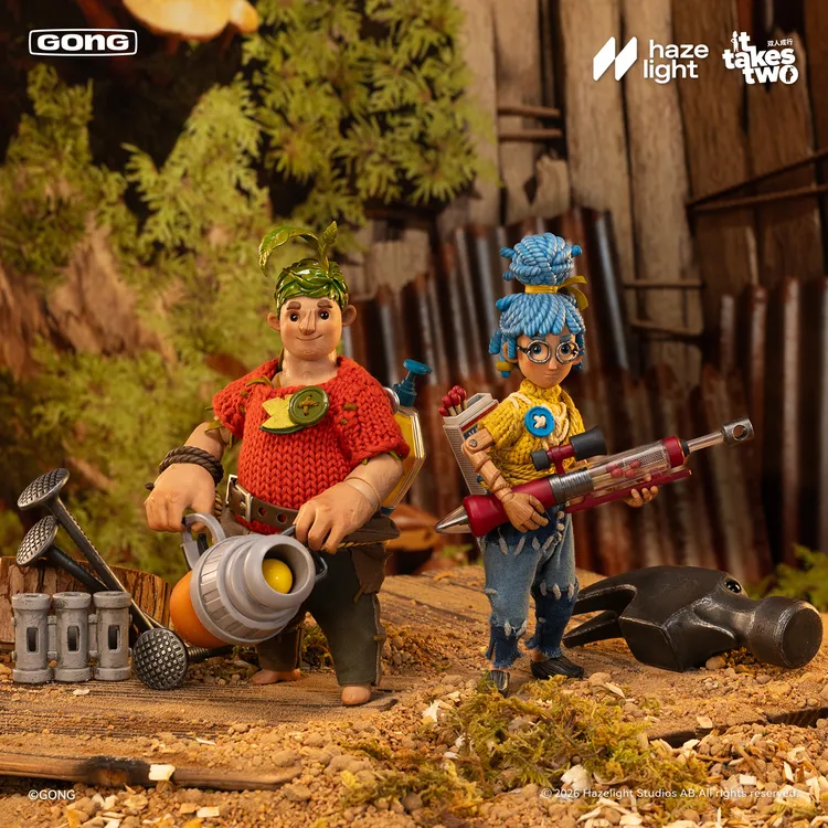 共鸣GONG 双人成行系列武器配件包 科迪梅武器包游戏道具模型