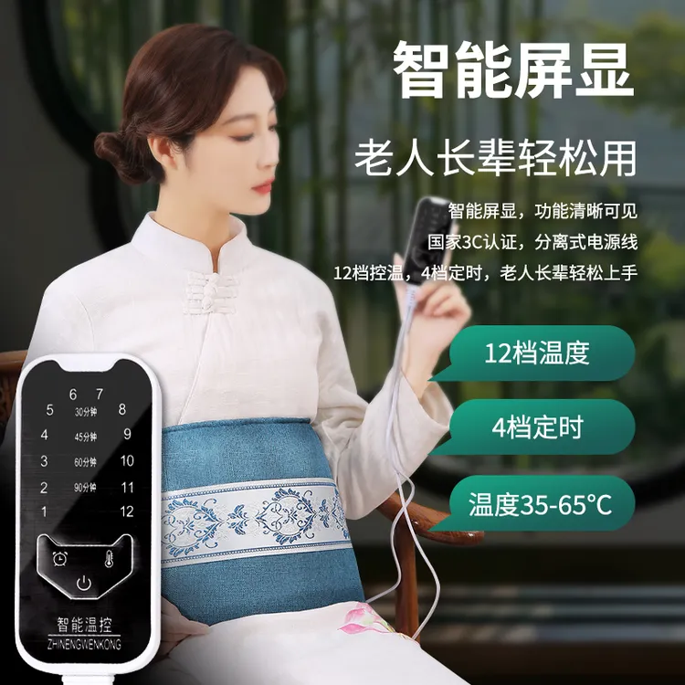 【医丙堂】电热海盐热敷包粗盐袋家用多功能艾灸电加热肚子肩颈膝