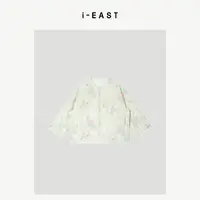 i-EAST 清水芙蓉~新中式国风珠珠花朵羽绒服外套-5D 25CA19825
