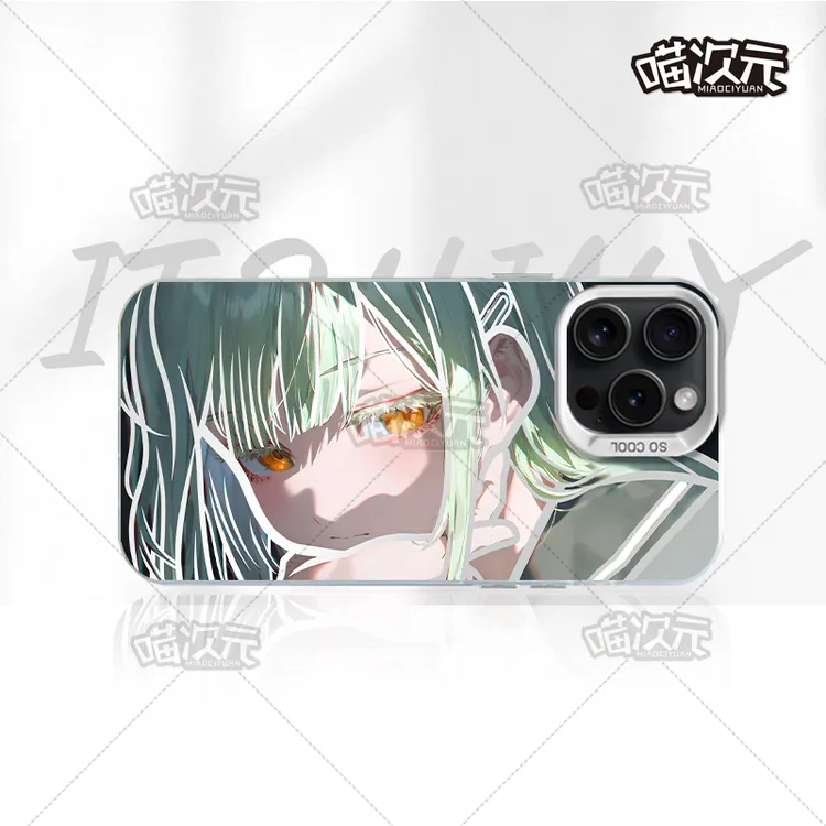 若叶睦横版二次元手机壳防指纹爆款动漫适用苹果华为小米ins风
