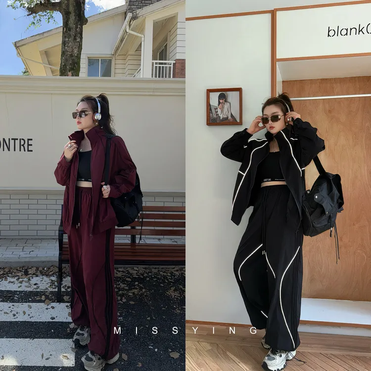 应小姐【旷野】微胖大码初秋三防外穿百搭户外冲锋衣外套+长裤套装