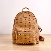 95新 MCM Stark Visetos/双肩包/0802