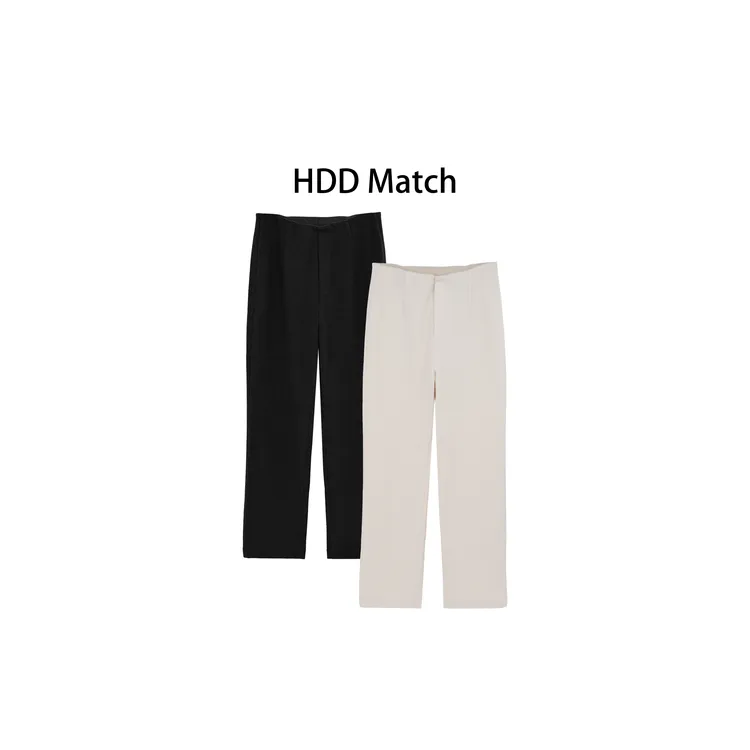 HDD- "贝 壳" 秋冬女款定制修身显瘦修饰九分休闲裤 Y9311
