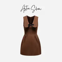 Astra闪闪|【怦然心动】气质无袖背心连衣裙3191201