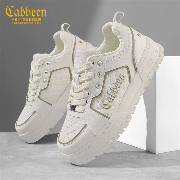 卡宾板鞋男2025新款秋季休闲运动鞋男士时尚百搭潮流板鞋