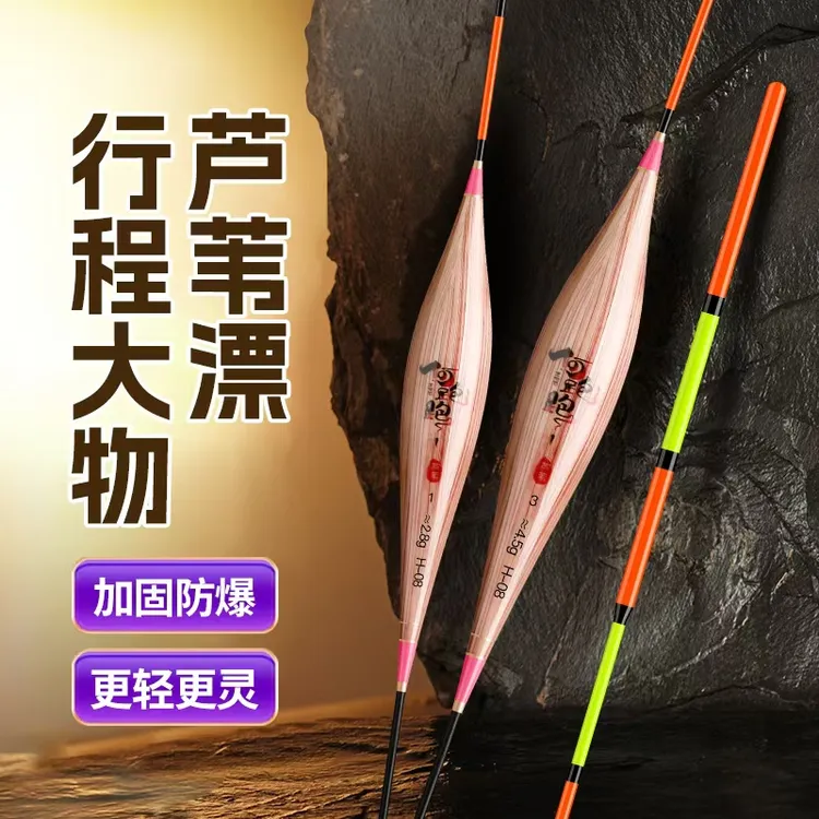 何跑跑芦苇行程漂青鱼草鱼鲢鱼翘嘴行程调钓浮漂大物漂灵敏清晰