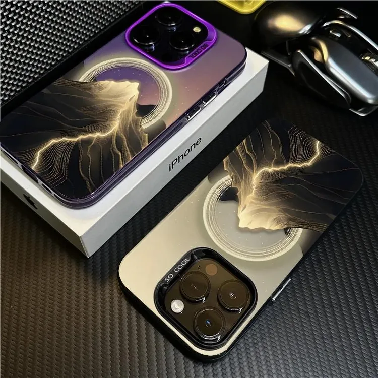 日照金山适用苹果16PRO手机壳iPhone15元气壳14/13/12简约11防摔7