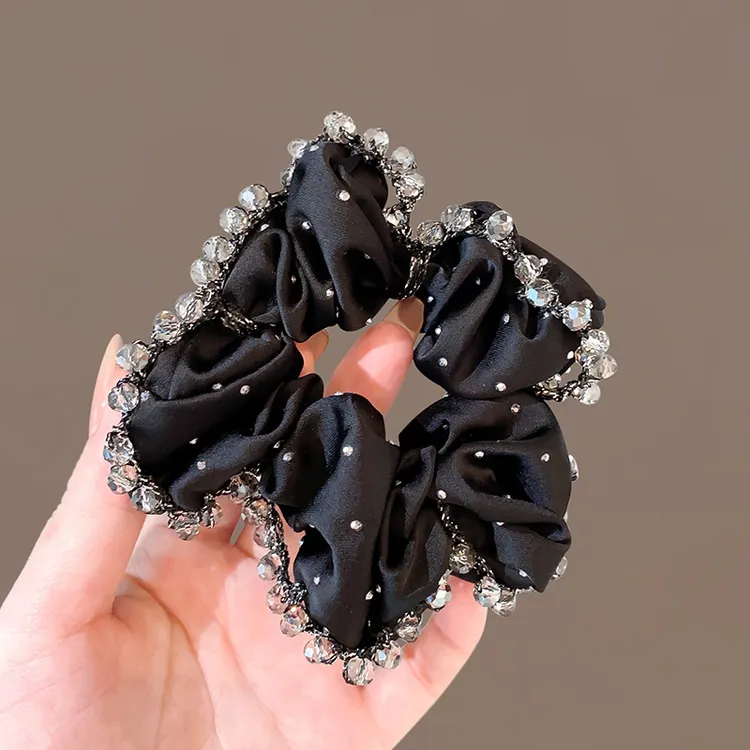 复古轻奢发绳优雅女2025新款高级感发圈扎头发头绳时尚百搭发饰