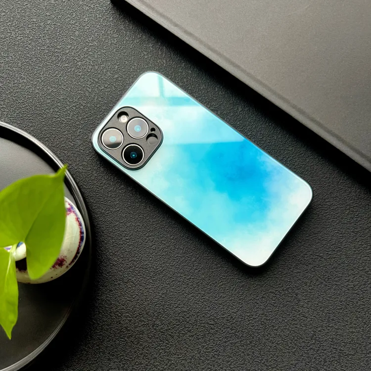 新中式|青霄凝露帖 适用于iPhone17pro苹果16promax手机壳玻璃15