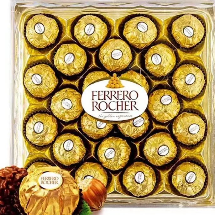 费列罗 T24 T30粒榛果巧克力礼盒装送手工制品婚礼喜糖散装