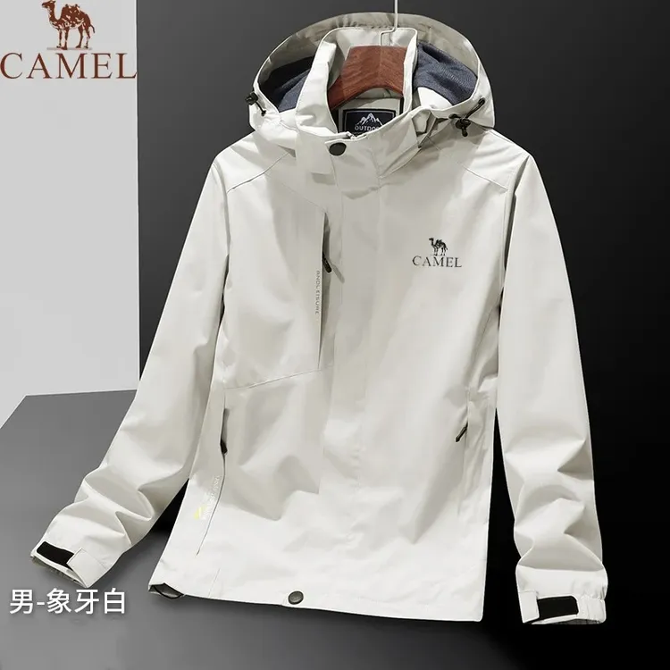 秋冬季户外冲锋衣情侣外套三合一可拆卸运动防风防水登山服男