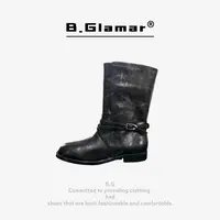 B.Glamar | 【重磅】圆头粗跟秋冬靴子 HY2502-903
