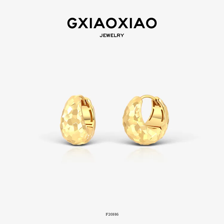 G XIAOXIAO 【碎影】高级感气质简约百搭碎闪感耳环 F20H6新年礼物