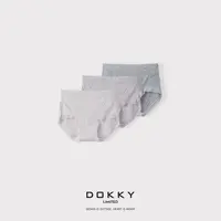 Dokky「D0544」蕾丝拼接.棉里裆中腰内裤