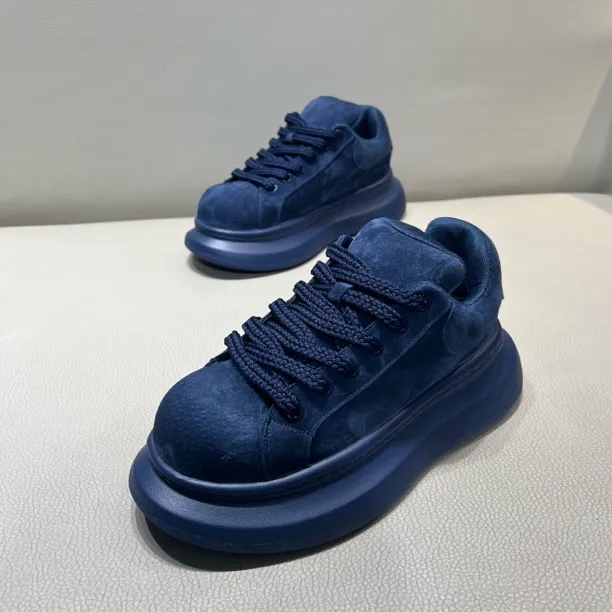 秋冬翻毛皮新款厚底增高舒适软底皮面男士百搭休闲时尚潮流男