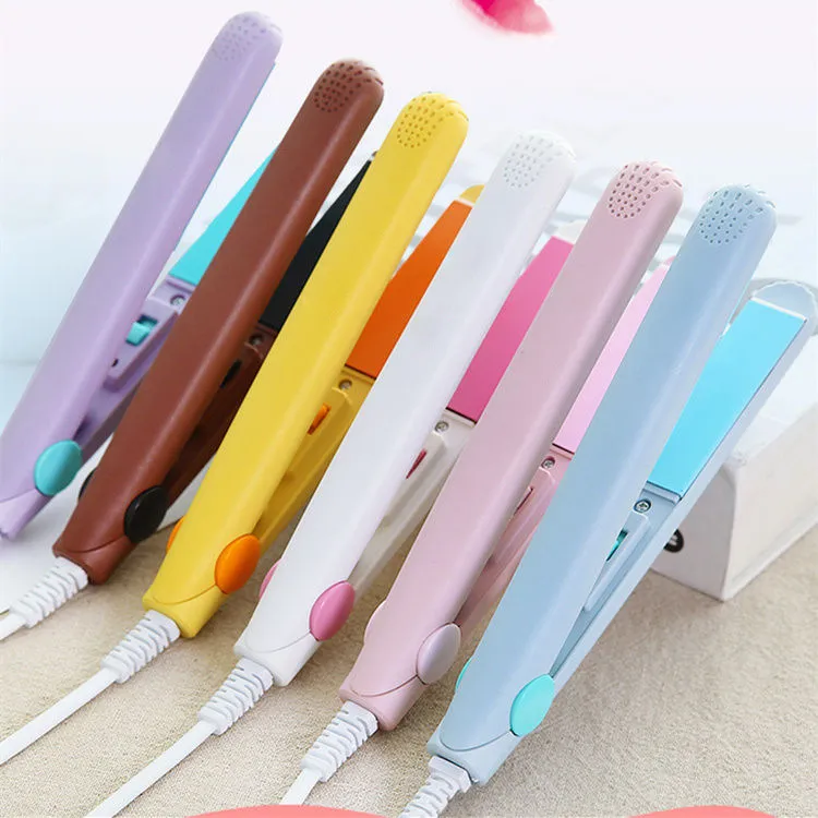 直板夹板直发卷发棒两用小型拉刘海专用迷你宿舍小功率便携男生女