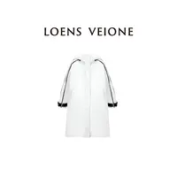 LOENS VEIONE/罗拉 黑白撞色慵懒高级冬季鹅绒服23CVDYR0152N