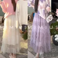 【mimius】喵喵 超仙绝美重工多层高腰蛋糕裙 G09085