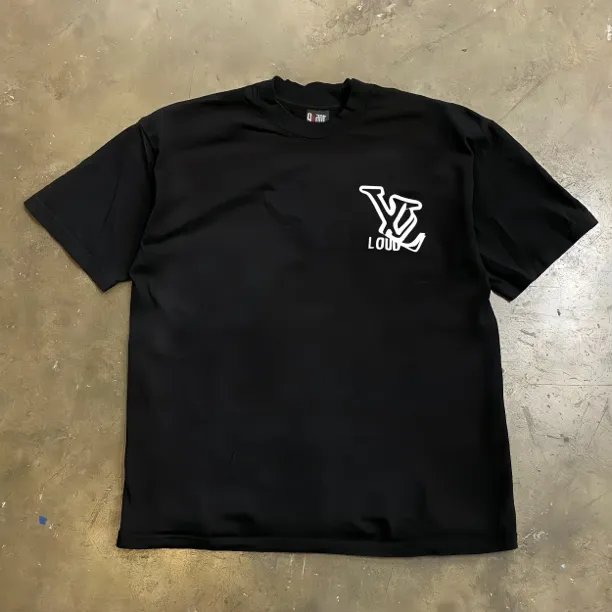 同款（做大哥的女人）内搭潮流美式休闲印花短袖男女宽松T恤打底衫