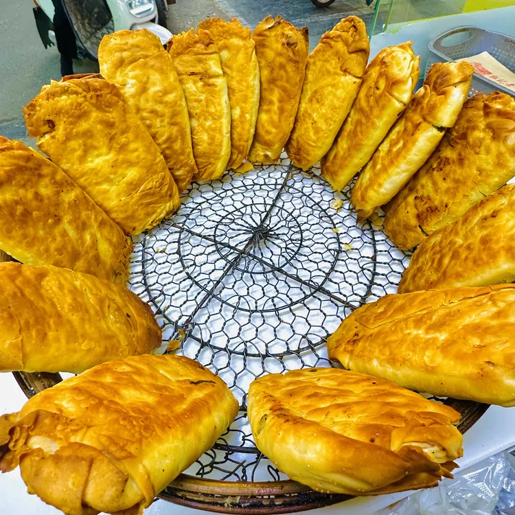 纯手工脆皮荤素火烧套餐/纯手工猪头肉牛肉火烧套餐