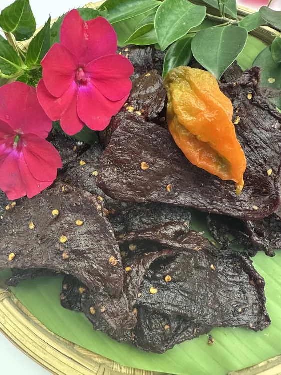 少夯哩涮涮辣干巴（品鉴款）#德宏傣味黄牛干巴#旺叠叠德宏特产