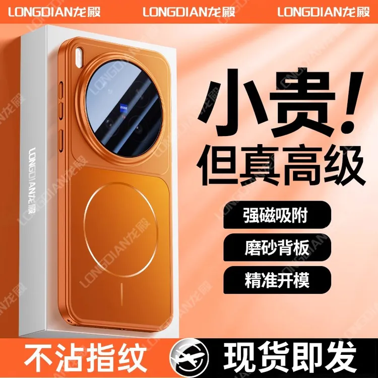 龙殿适用于vivox300pro手机壳2025新款磁吸VIVOX300保护套磨砂韩