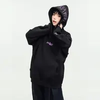 HandSeven美式字母刺绣连帽卫衣男秋冬2025新款百搭设计感外套