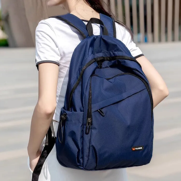 轻便双肩包女士新款时尚男运动登山包大容量旅行制定背包旅游书包