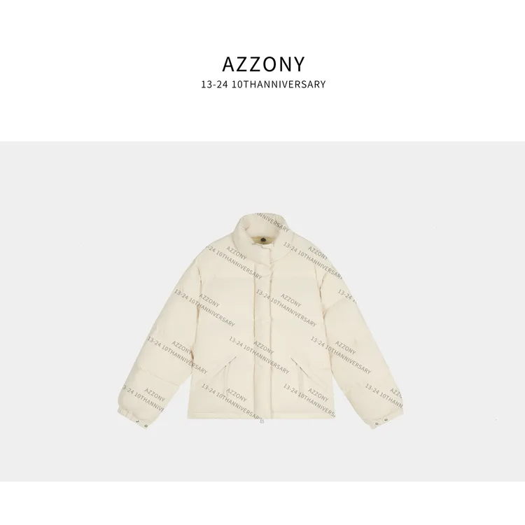 4 YYL  豆浆磨砂鹅绒服 2025冬款上新winter  D7462