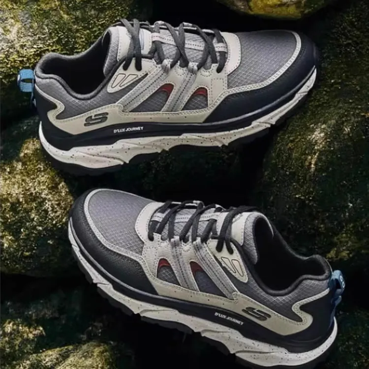 Skechers斯凯奇春季男鞋时尚百搭舒适防滑户外运动休闲鞋237192