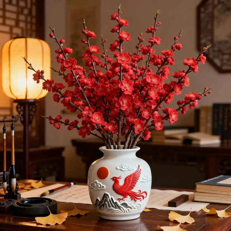 【抢！到手20枝】枝水培桃枝浓香红梅绿梅室内客厅遇水开花耐寒花卉