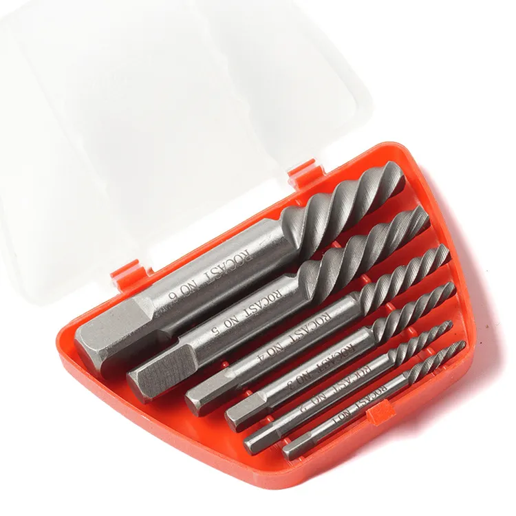 铬钒钢滑牙螺丝取出器粗牙细牙断丝取出器